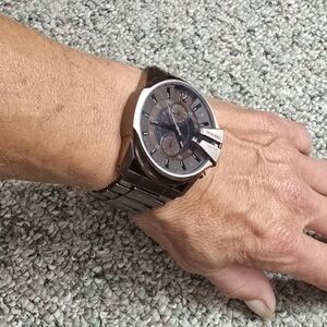 Diesel Silver and Gray Watch